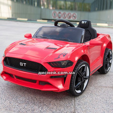 Детский электромобиль M 3632 EBLR-3, Ford Mustang GT, кожаное сиденье